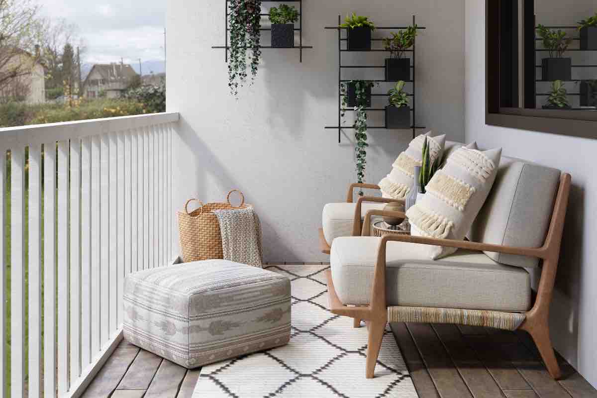 Cosa fare per un arredamento del balcone o terrazzo perfetto