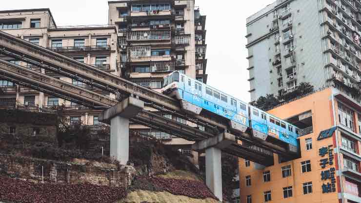 Le case in Cina più paurose per chi ha paura delle altezze