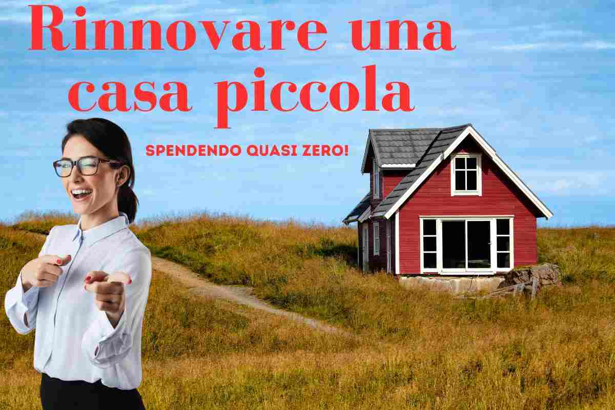 Rinnovare una casa piccola