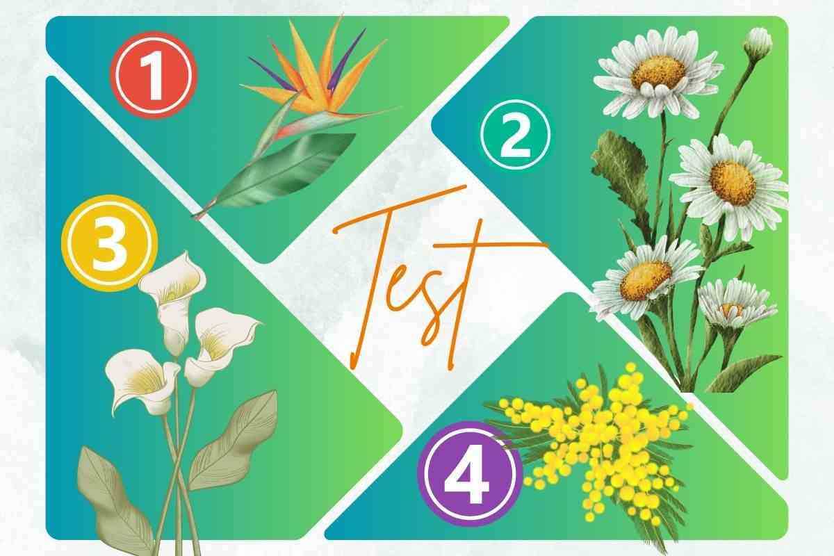 scegli un fiore test della personalità