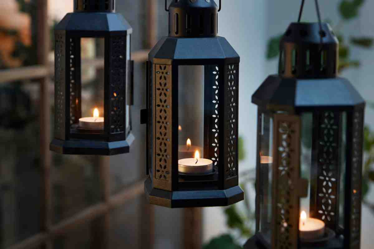 Lanterna ENRUM Ikea appesa