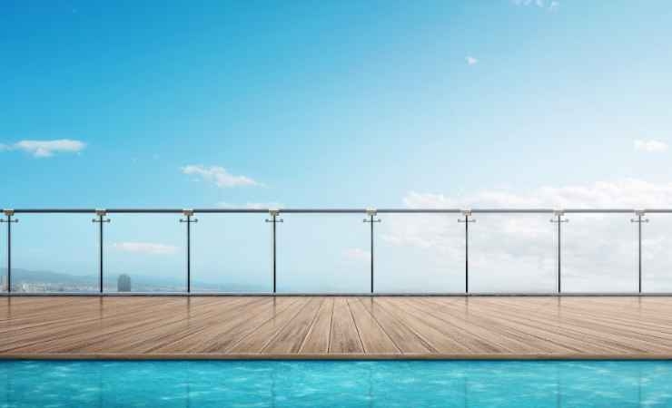 Le piscine da mettere in balcone o in terrazzo