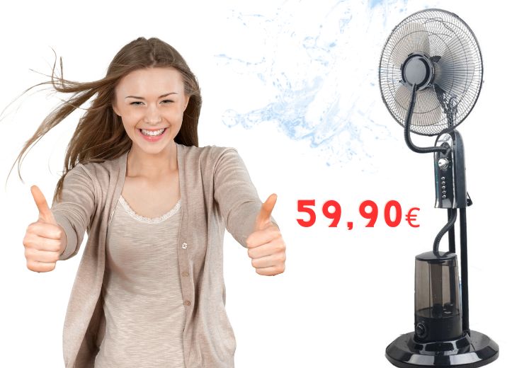 Ventilatore nebulizzatore 