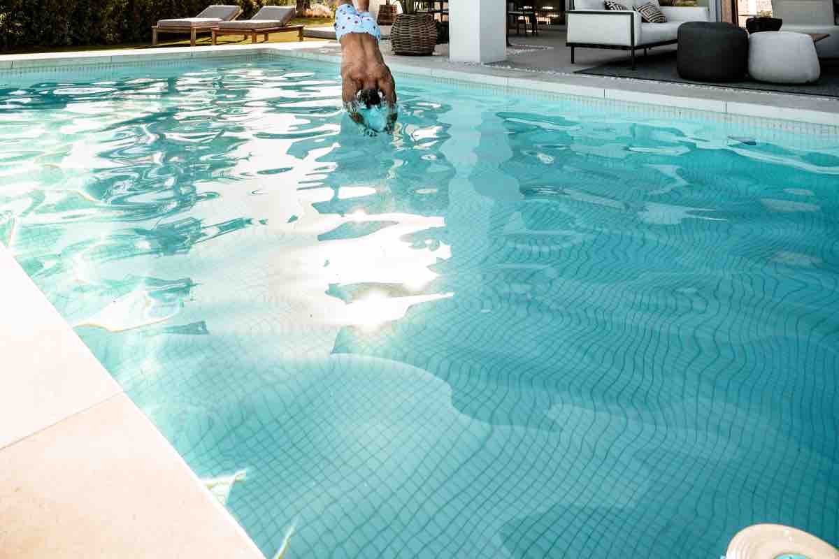 C'è una piscina per la casa in super offerta