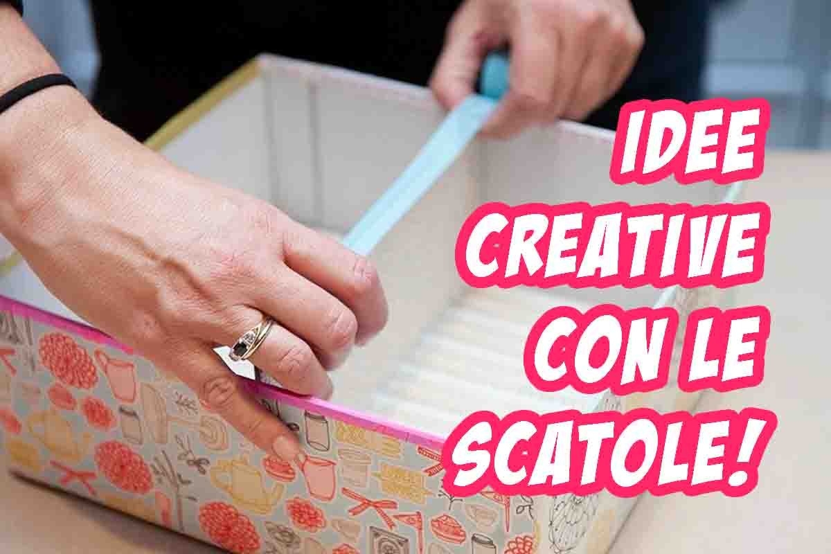 Scatole delle scarpe, non buttarle! Così le trasformi in oggetti di  arredamento originalissimi