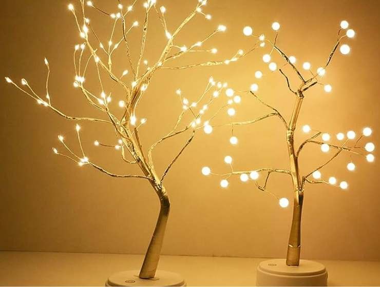 Lampada led a forma di albero