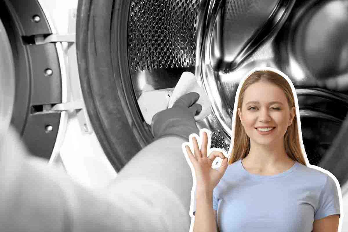 Pulire la lavatrice con il metodo low cost