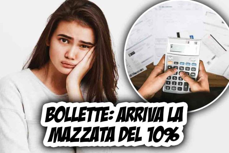 bollette più care dal 1 ottobre 2023