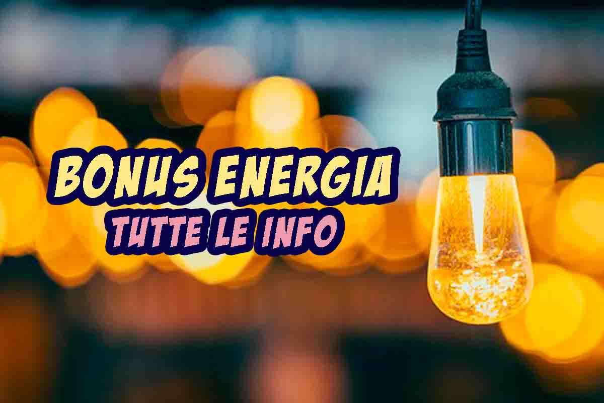 Bonus energia