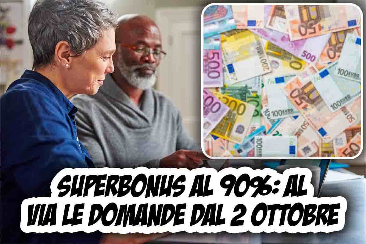 domanda per superbonus 90%