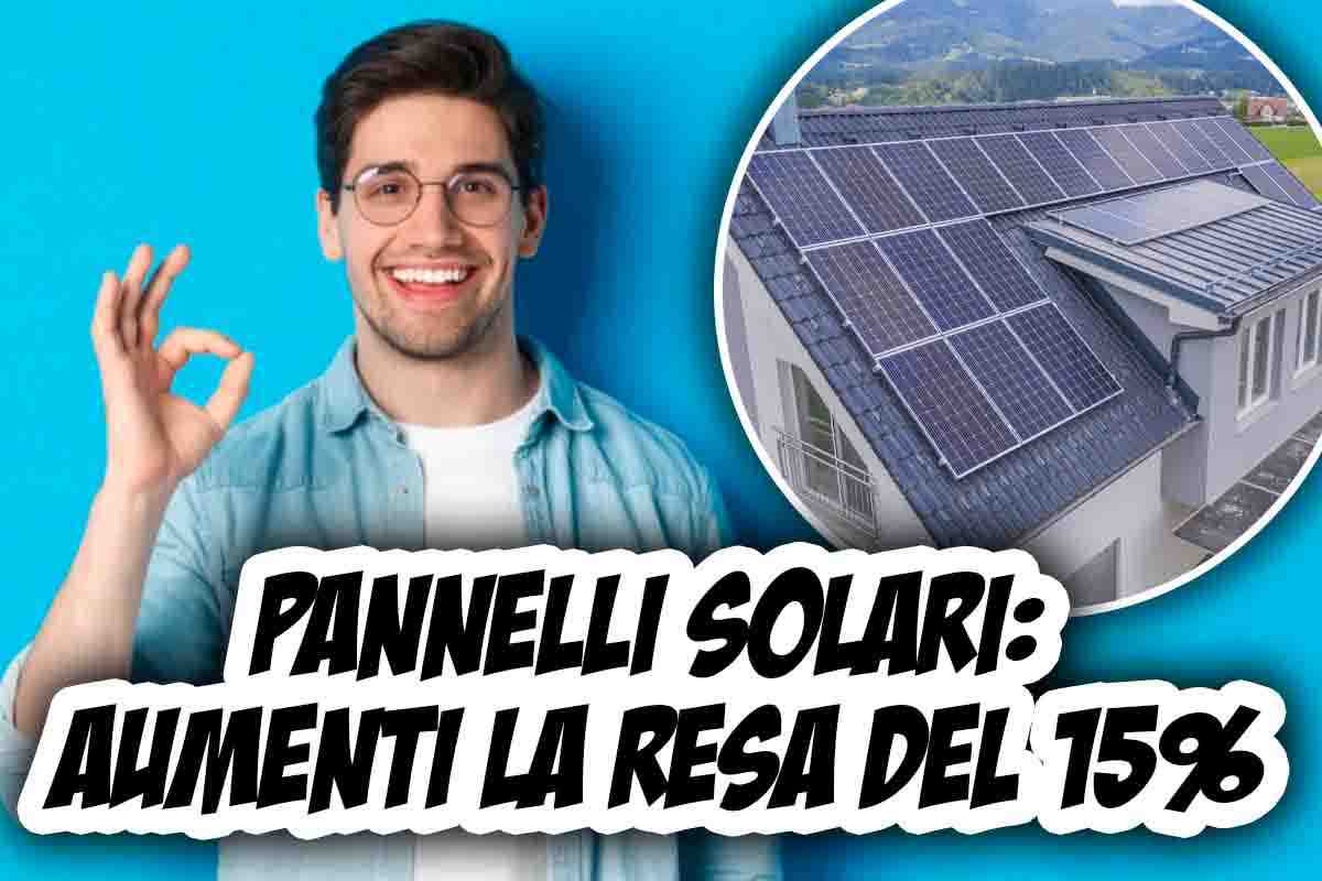 pannelli resa del 15%