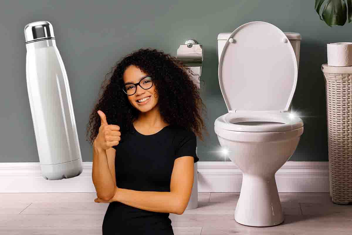 WC sempre pulito e profumato: il segreto degli esperti è una borraccia | Resterai sbalordito