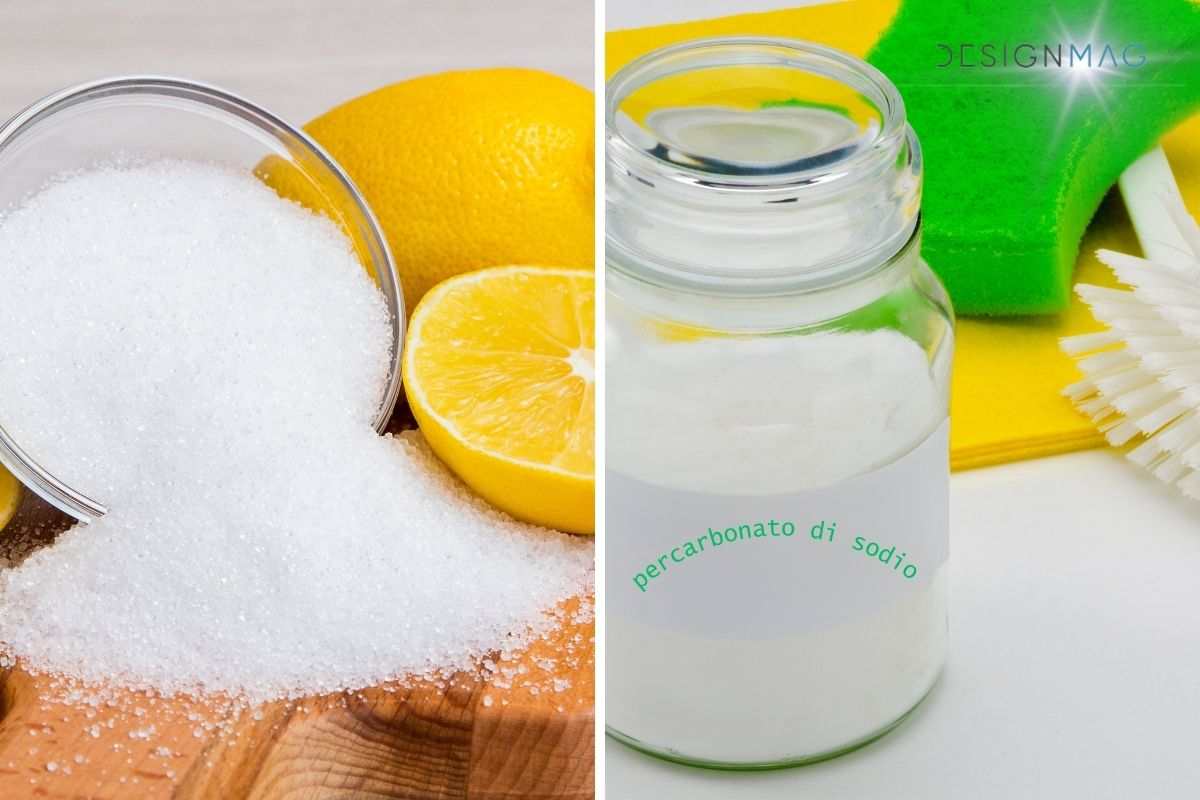 Differenze tra acido citrico e percarbonato di sodio