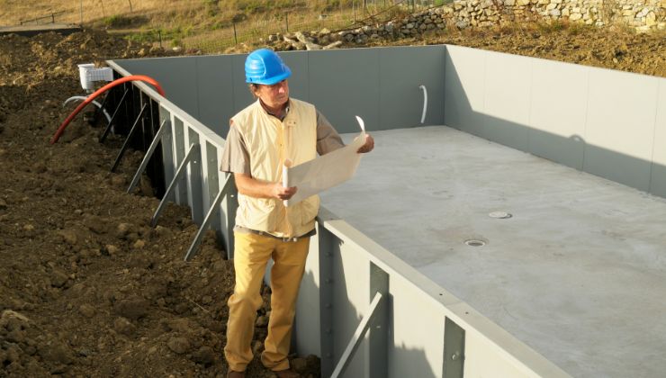 Come realizzare corretammente una piscina interrata. 