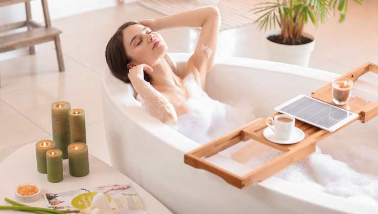 Spa in bagno per momenti di relax