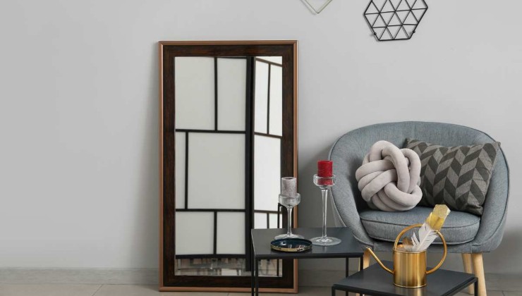 Specchi in casa danno un senso di spazio