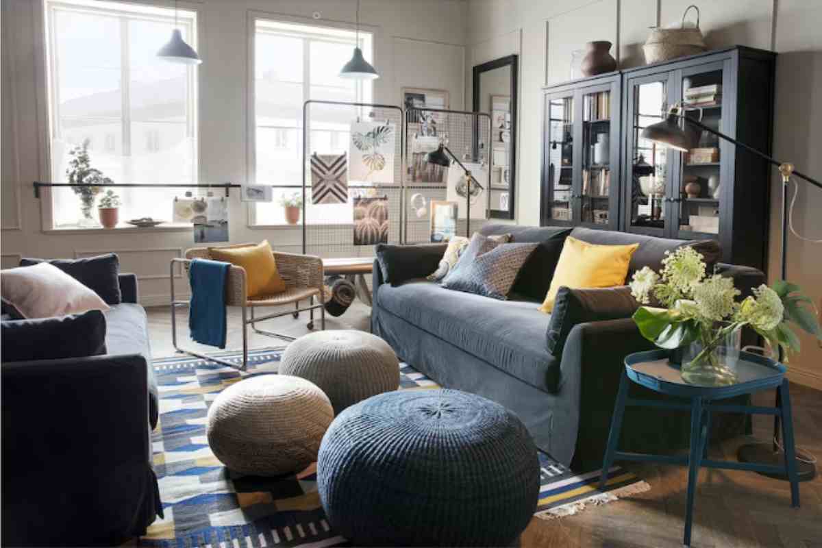 Dove mettere un pouf in casa? Idee di arredo per ogni ambiente