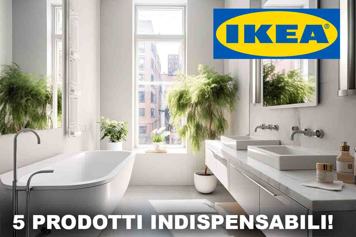 Prodotti ikea per tenere sempre in ordine il bagno