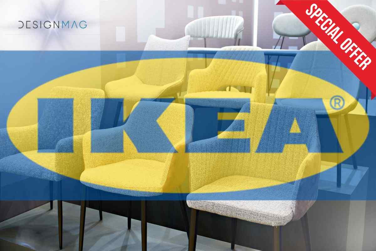 Offerta Ikea poltrona con poggiapiedi