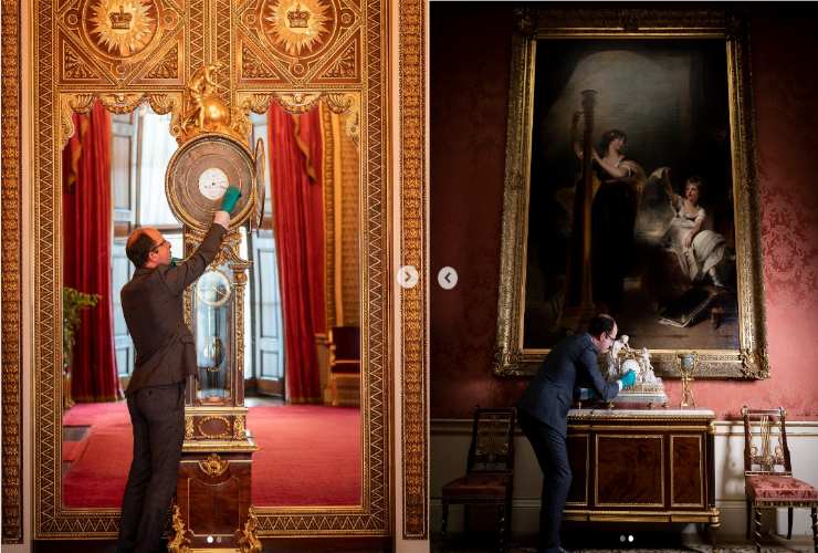 i dipendenti della Royal Family sono sempre messi a dura prova, il loro compito è impressionante.
