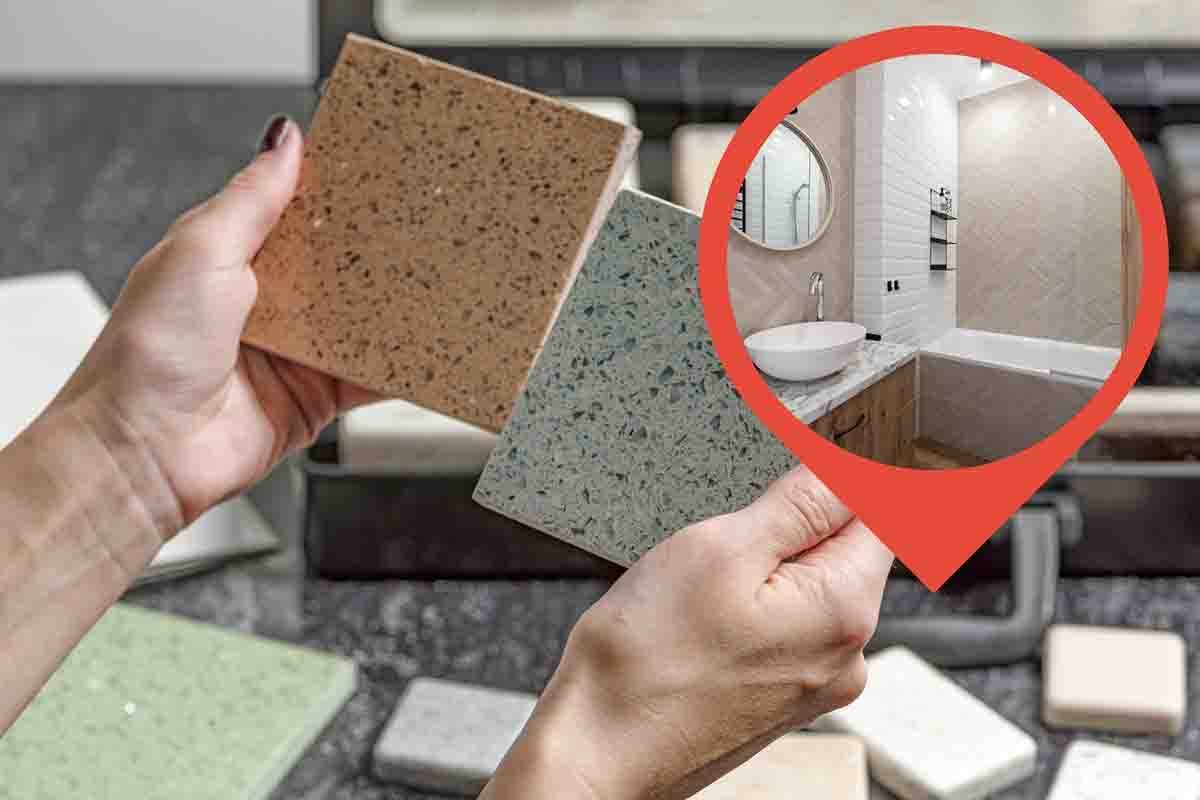 Consigli utili per fare la scelta di piastrelle adatte per il nostro bagno senza commettere errori.