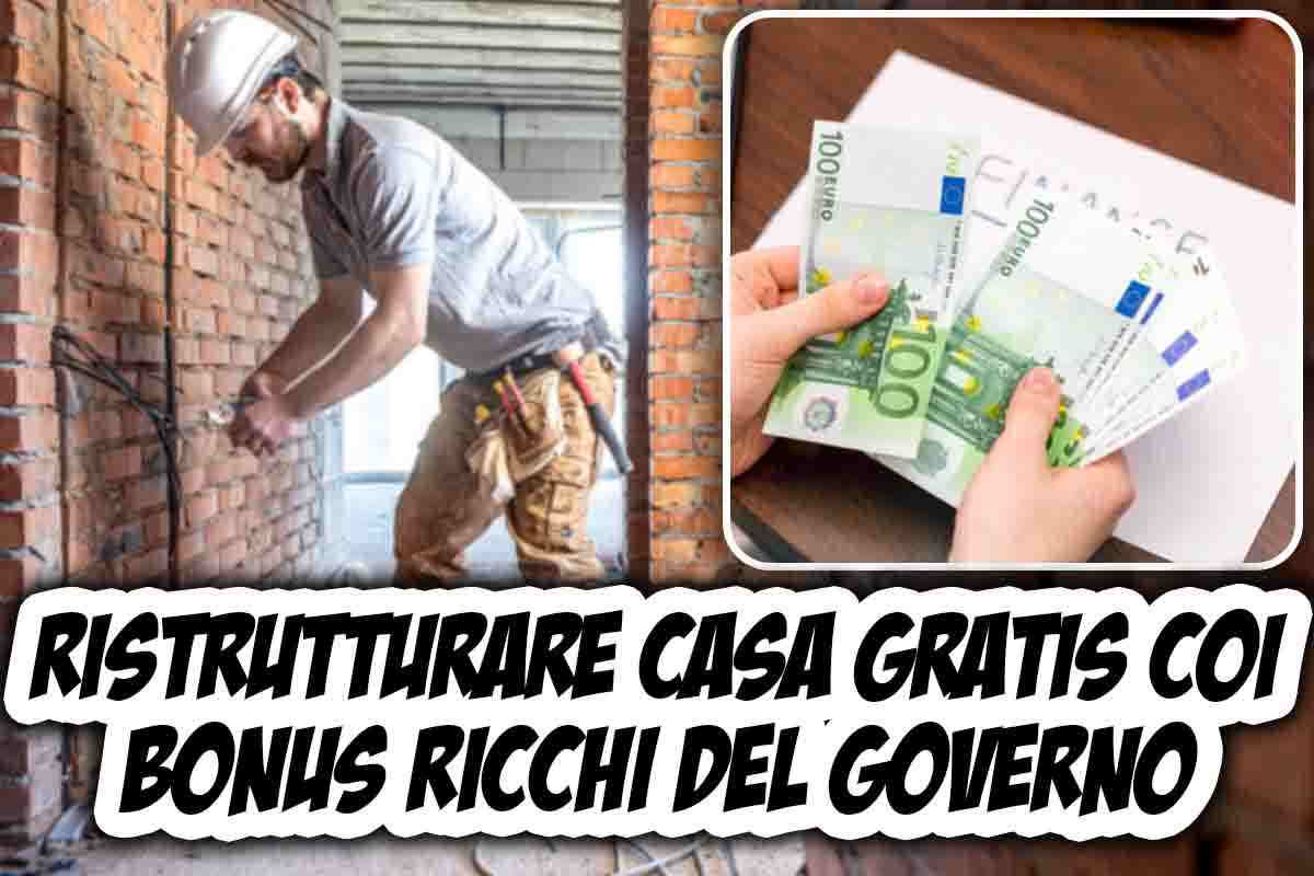 Ristrutturare casa con i bonus attivi