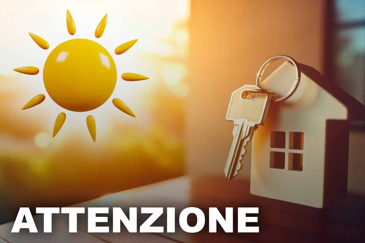 L'esposizione del sole per una casa è importantissimo da valutare