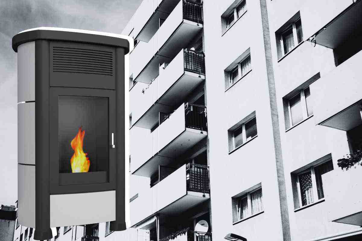 Stufa a pellet: si può installare in un condominio?