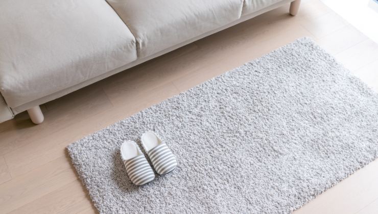 tappeto salone bello da vedere e pratico con misure adeguate agli spazi