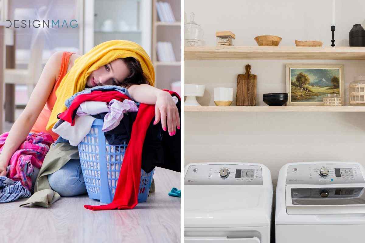 Come creare in casa una zona lavanderia ordinata in casa