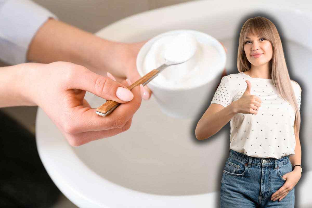 bicarbonato di sodio per pulire i sanitari