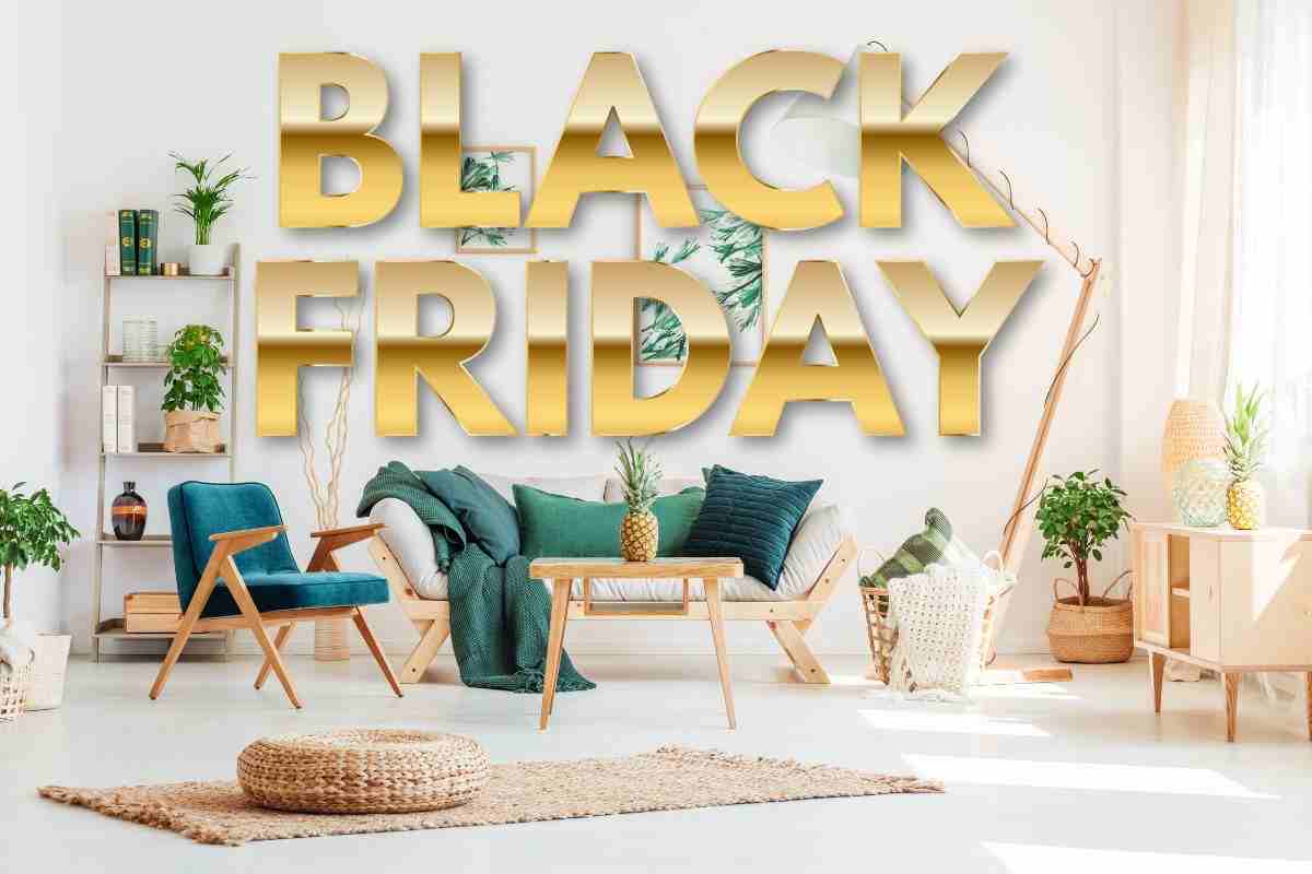 Approfitta del Black Friday per cambiare gli arredi di casa, i migliori siti per i tuoi acquisti