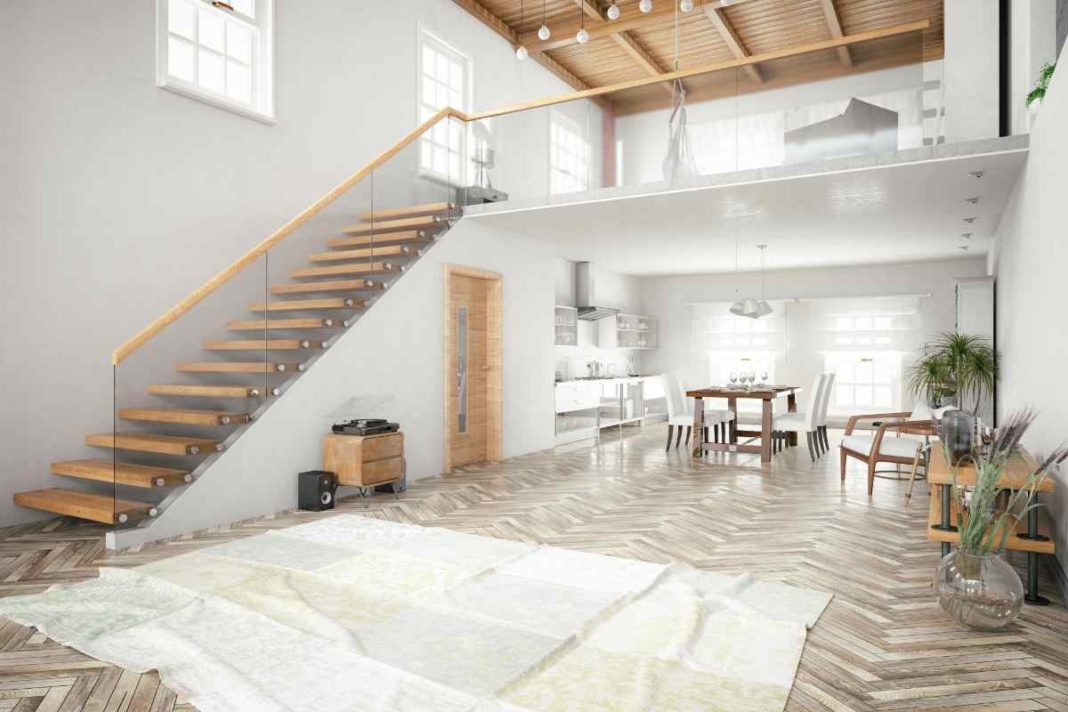 Ecco come scegliere il soppalco con vista giusta in casa dagli ampi soffitti. bello e funzionale.