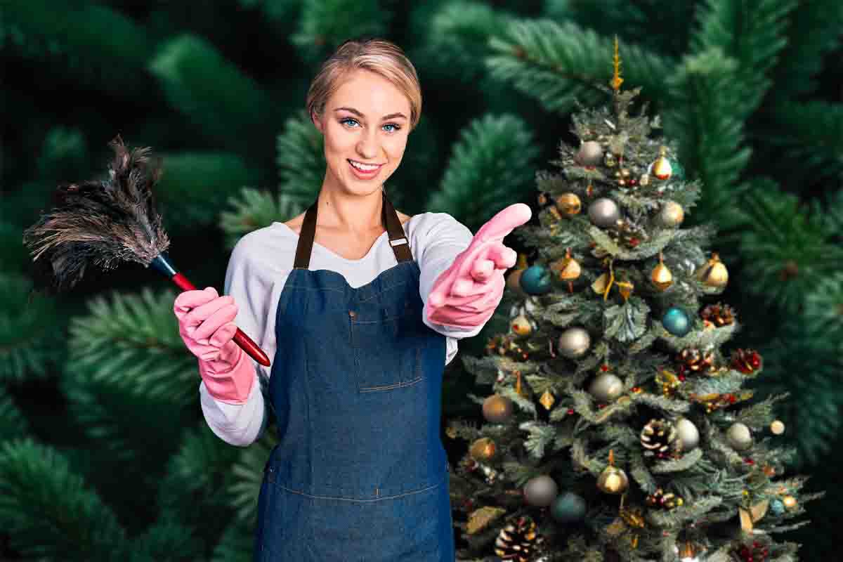 Albero di Natale sintetico: come pulirlo prima di montarlo per le feste, così torna come nuovo