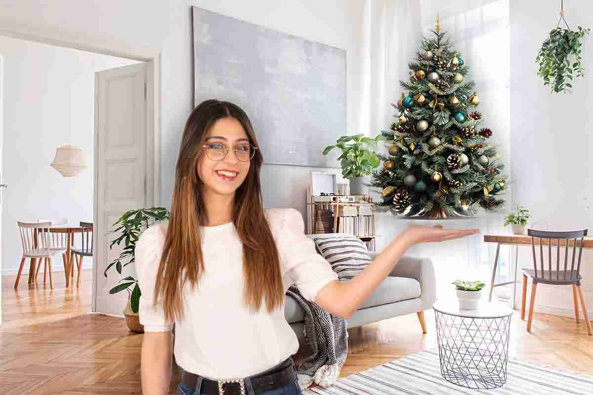 come fare un albero di natale per una casa piccola