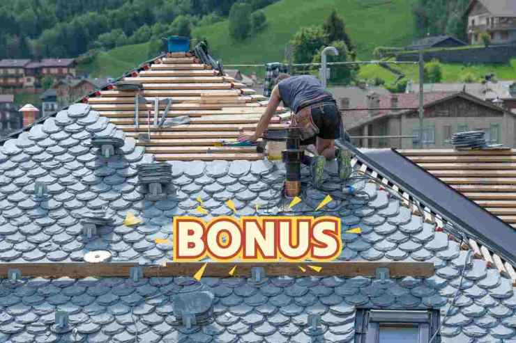 Bonus per ristrutturazione tetto