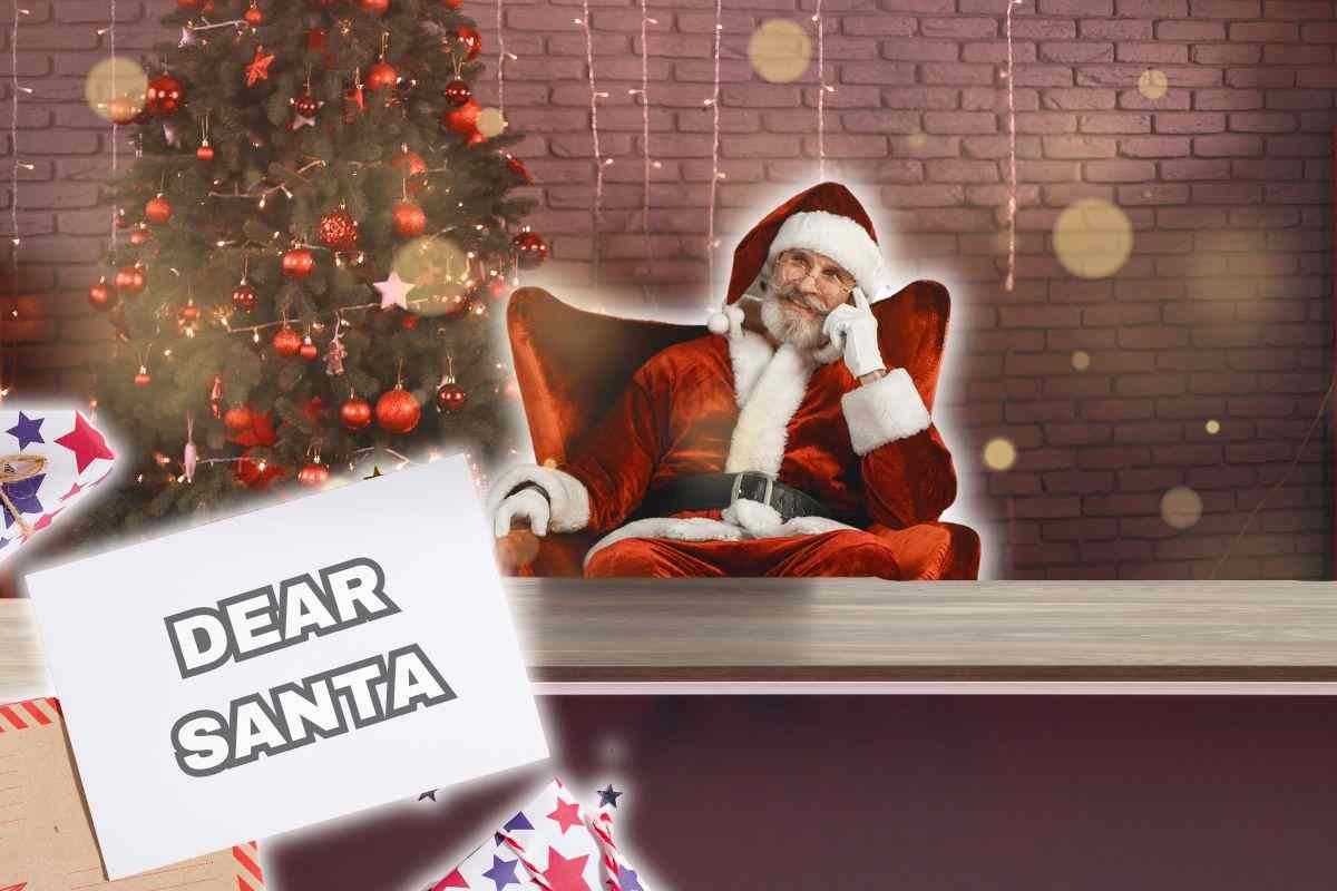 cassetta postale di Babbo Natale fai da te