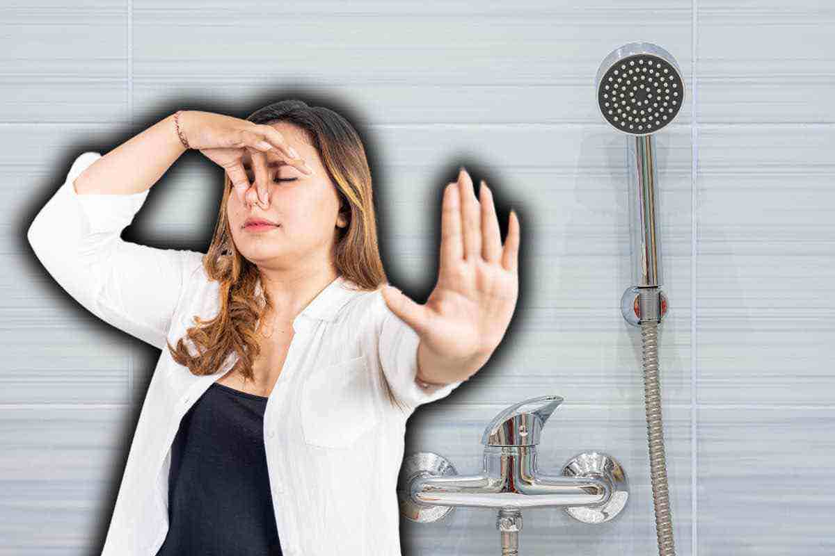 Puzza di fogna nella doccia: la soluzione definitiva e naturale