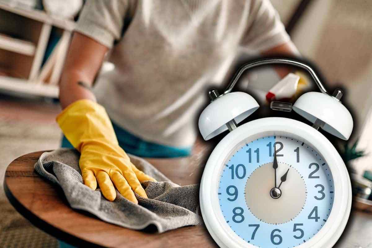 Con questo metodo, per pulire casa ti basta un'ora!
