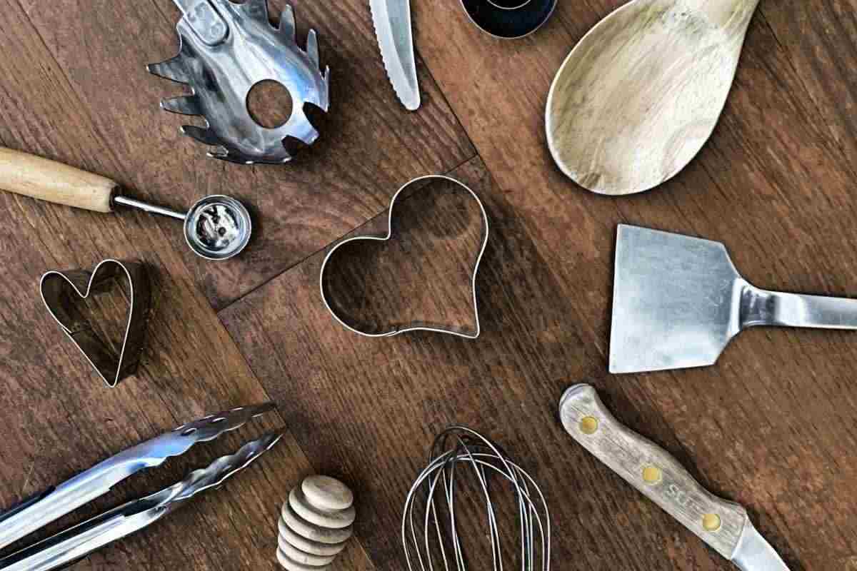 gli utensili in cucina non sono tutti uguali