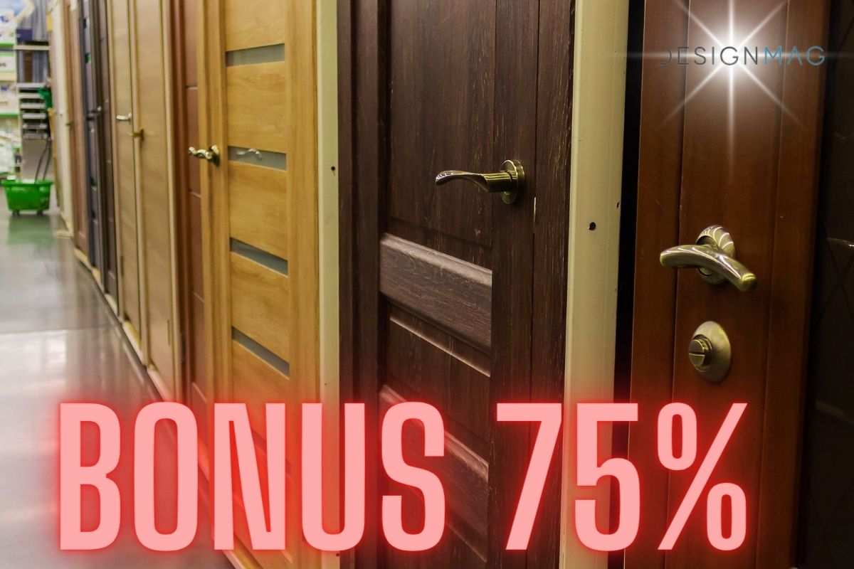 Bonus 75% per la sostituzione delle porte in casa