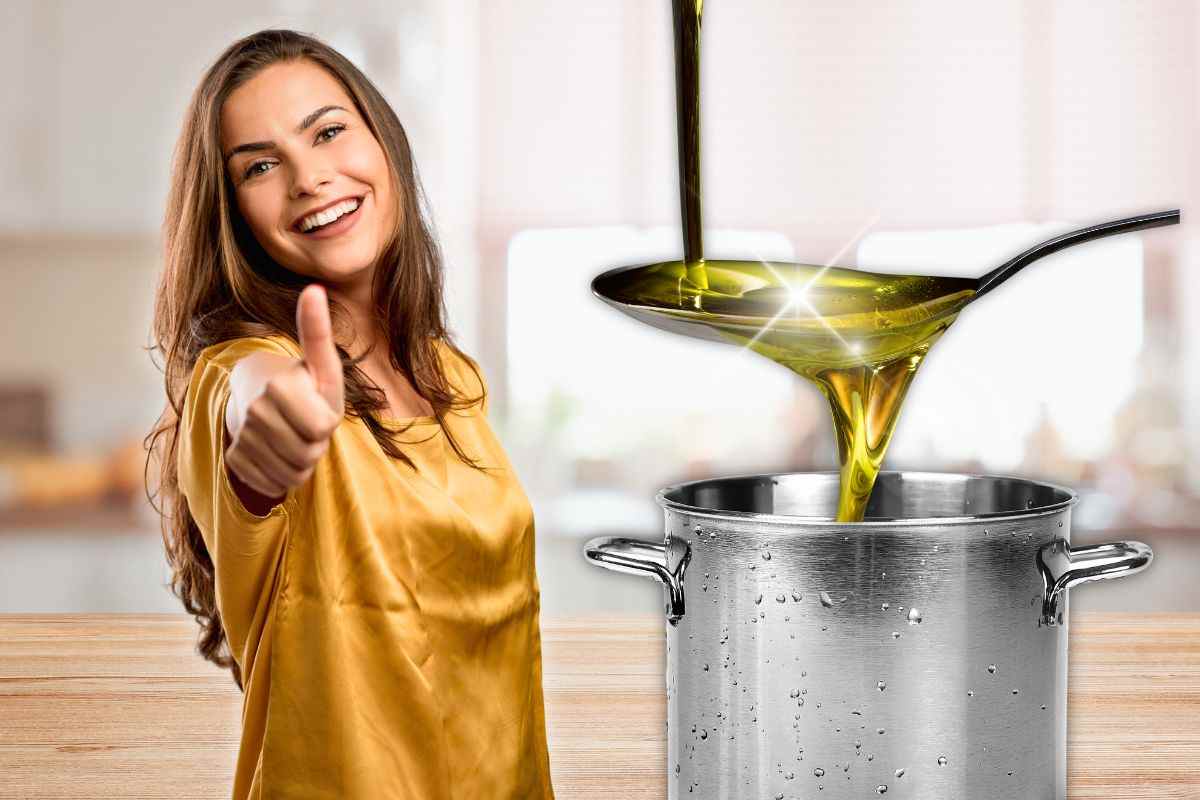 goccio olio evitare fastidioso problema cucina