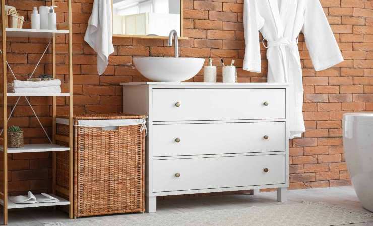 come organizzare il bagno con accessori ikea