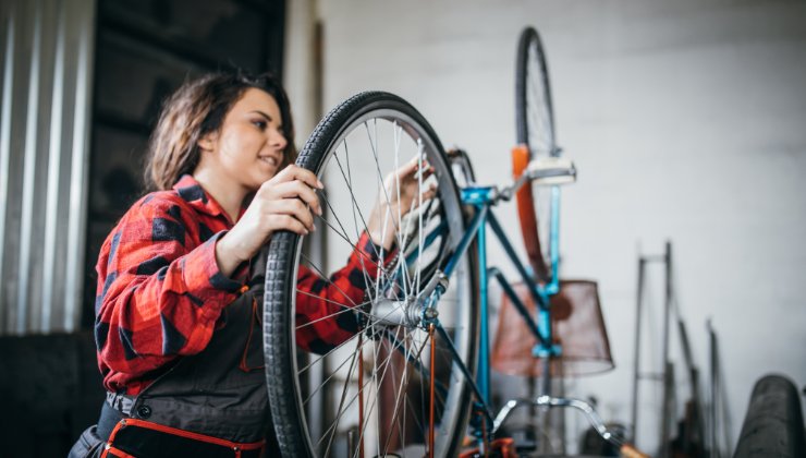 ricicla la tua vecchia bicicletta