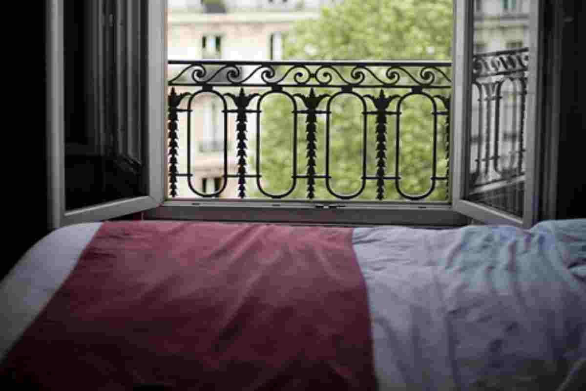 stanza e casa in stile parigino