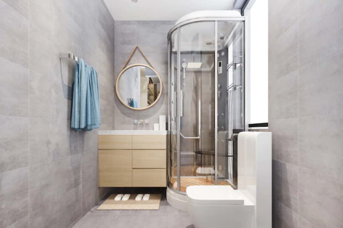 Bagno di casa molto piccolo? Prova questo trucco