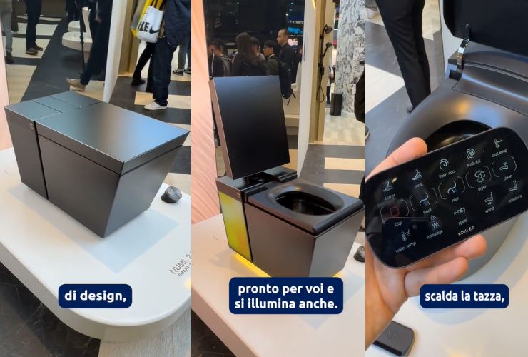 Ecco il gabinetto smart, costa una fortuna ma rende il bagno moderno e funzionale. 