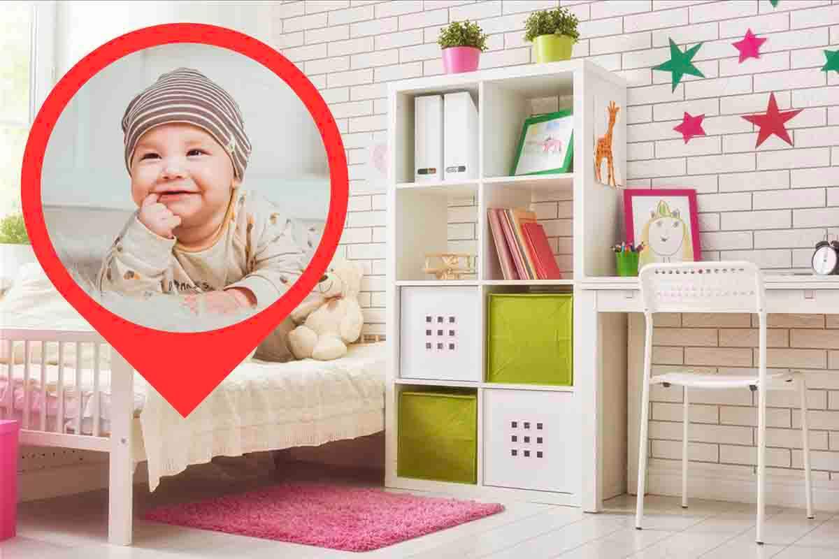 Libreria a portata di bebè, la soluzione fai da te perfetta per ogni cameretta