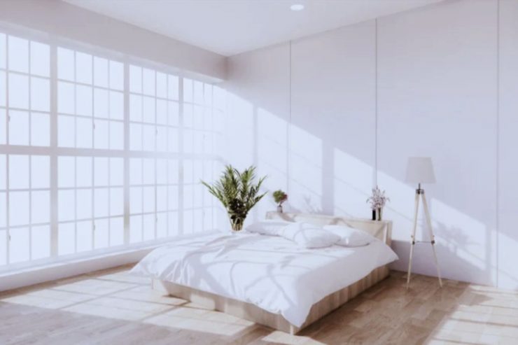 How to arrange a bedroom window