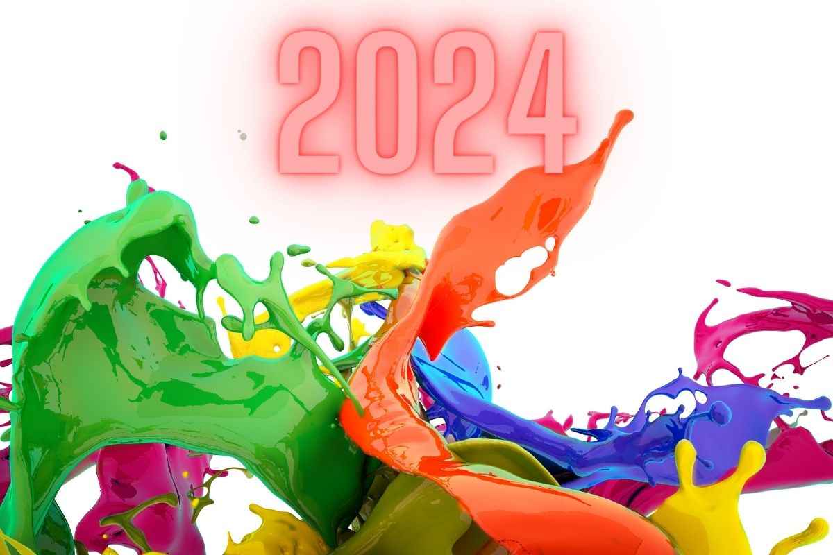 I colori di tendenza del 2024